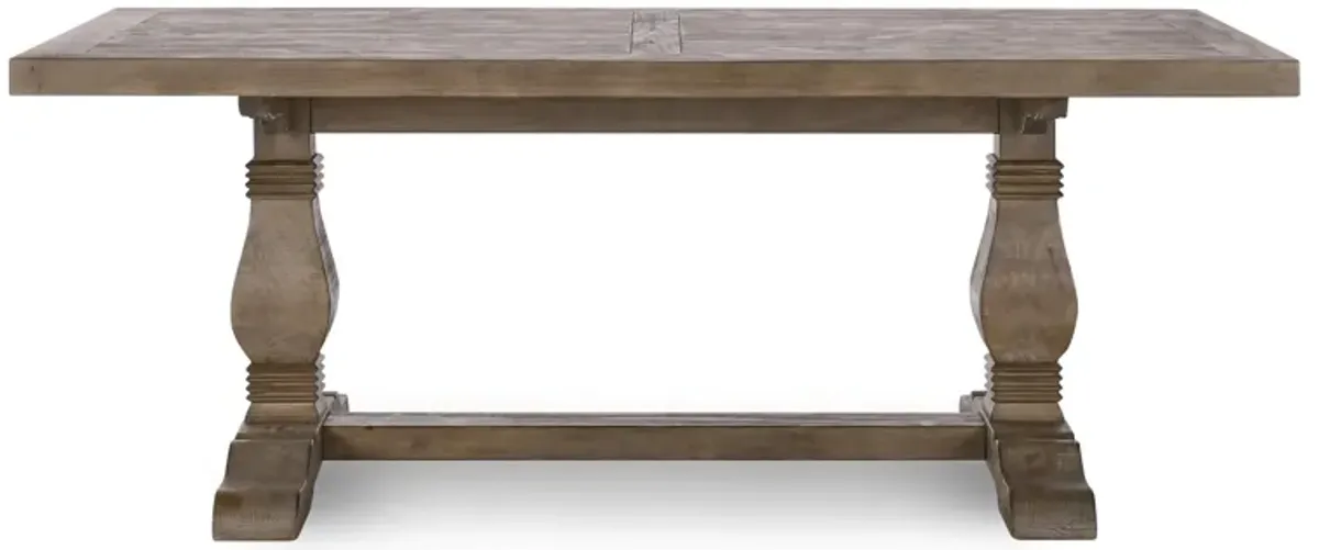 Caleb 78" Dining Table Desert Gray