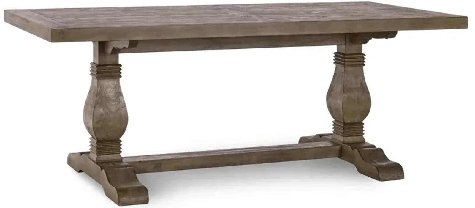 Caleb 78" Dining Table Desert Gray