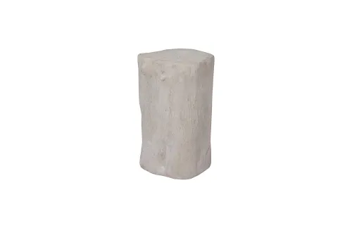 log stool, roman stone, sm