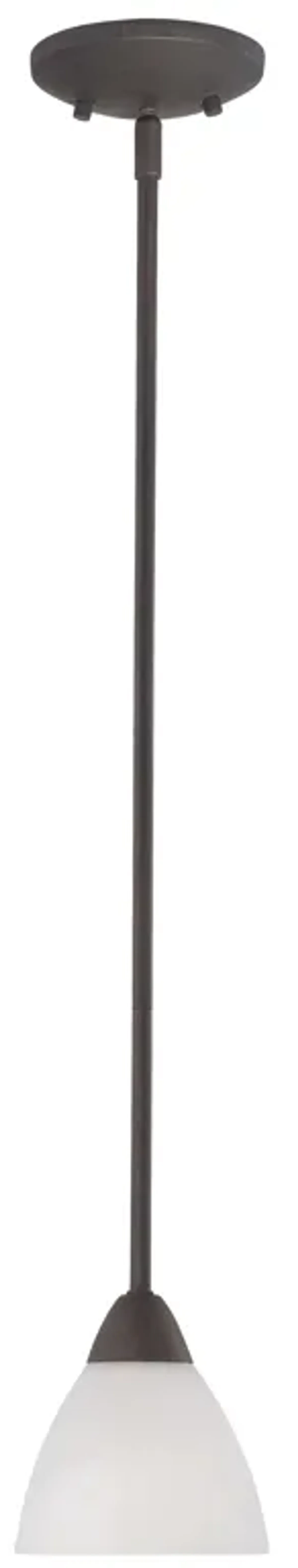 Tia 5.25" Wide 1-Light Mini Pendant - Painted Bronze