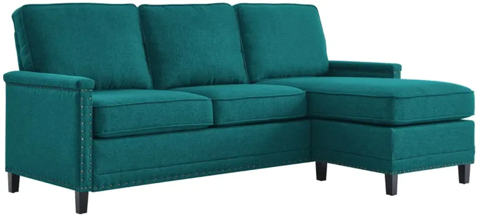 Ashton Upholstered Fabric Sectional Sofa