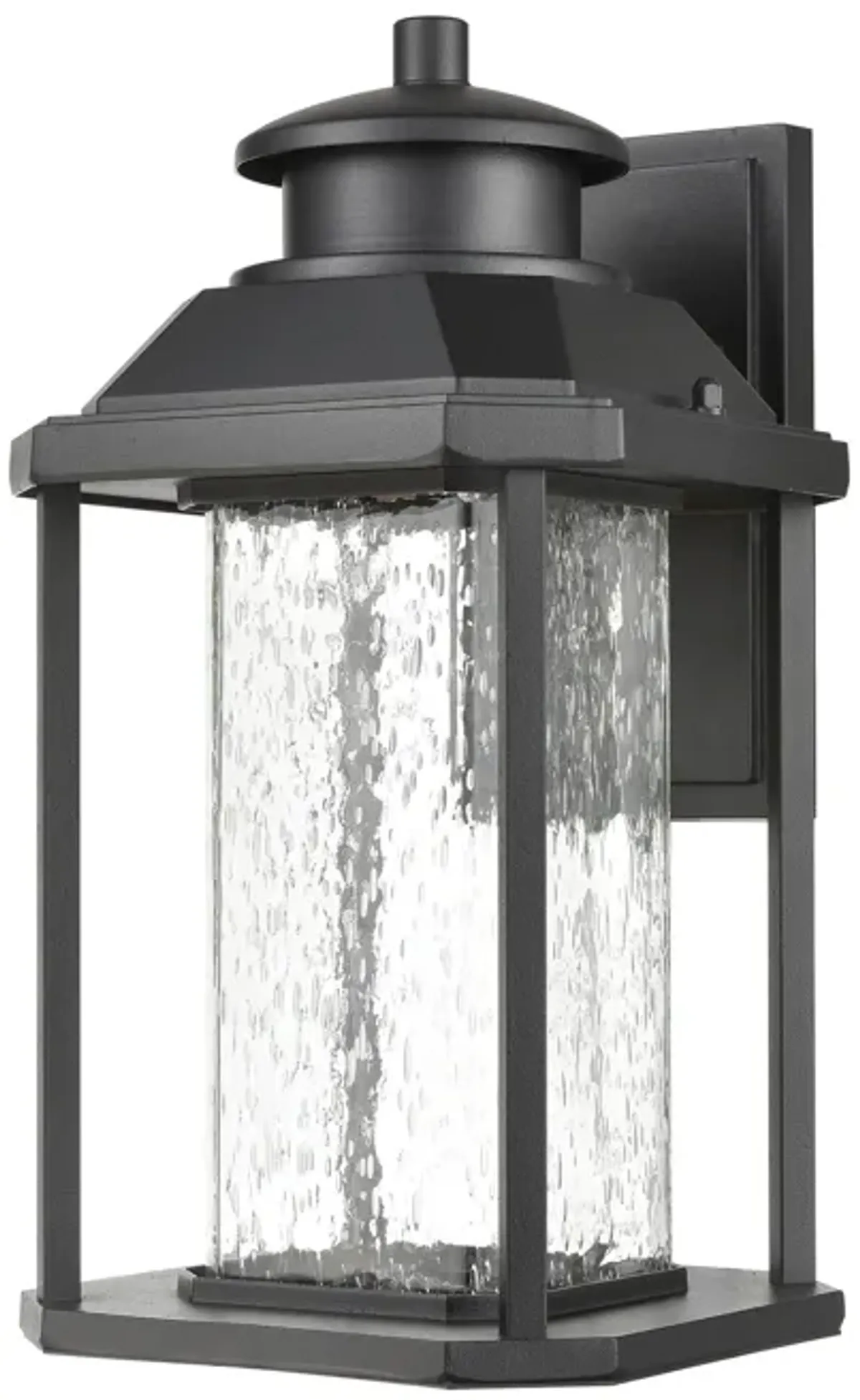 Irvine 13" High 1-Light Outdoor Sconce - Matte Black