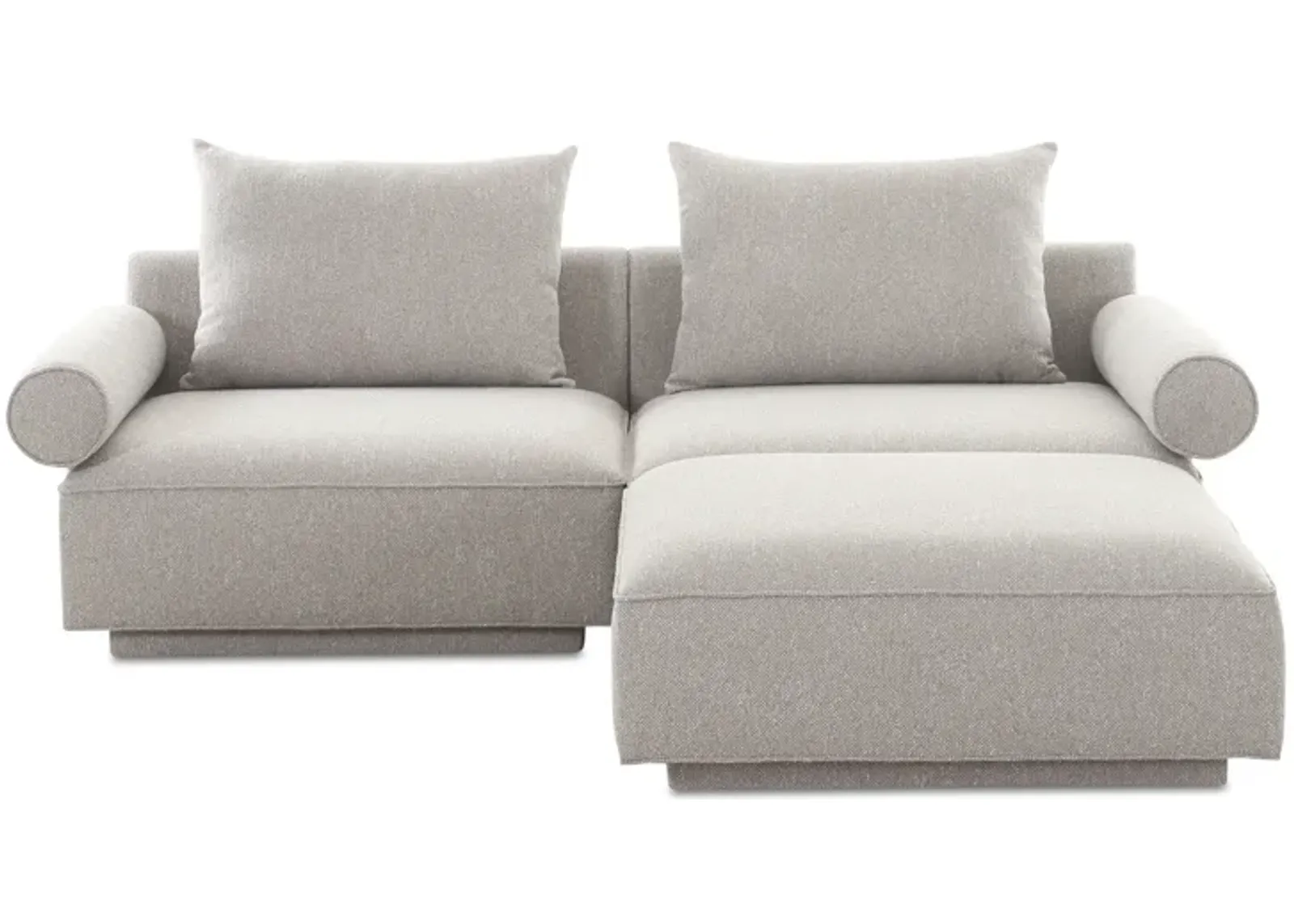 Rosello Nook Modular Sectional Light Grey