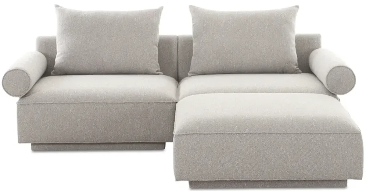 Rosello Nook Modular Sectional Light Grey