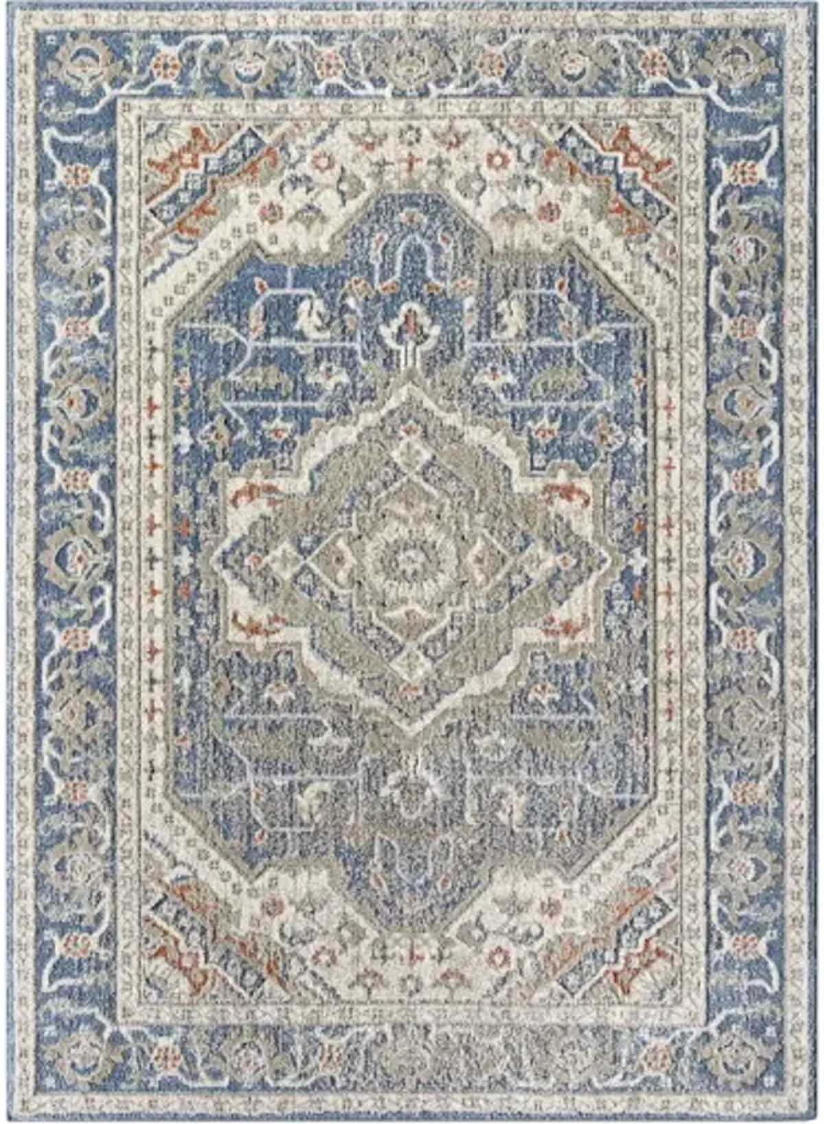 Zidane ZDN-2307 7'10" x 10' Machine Woven Rug