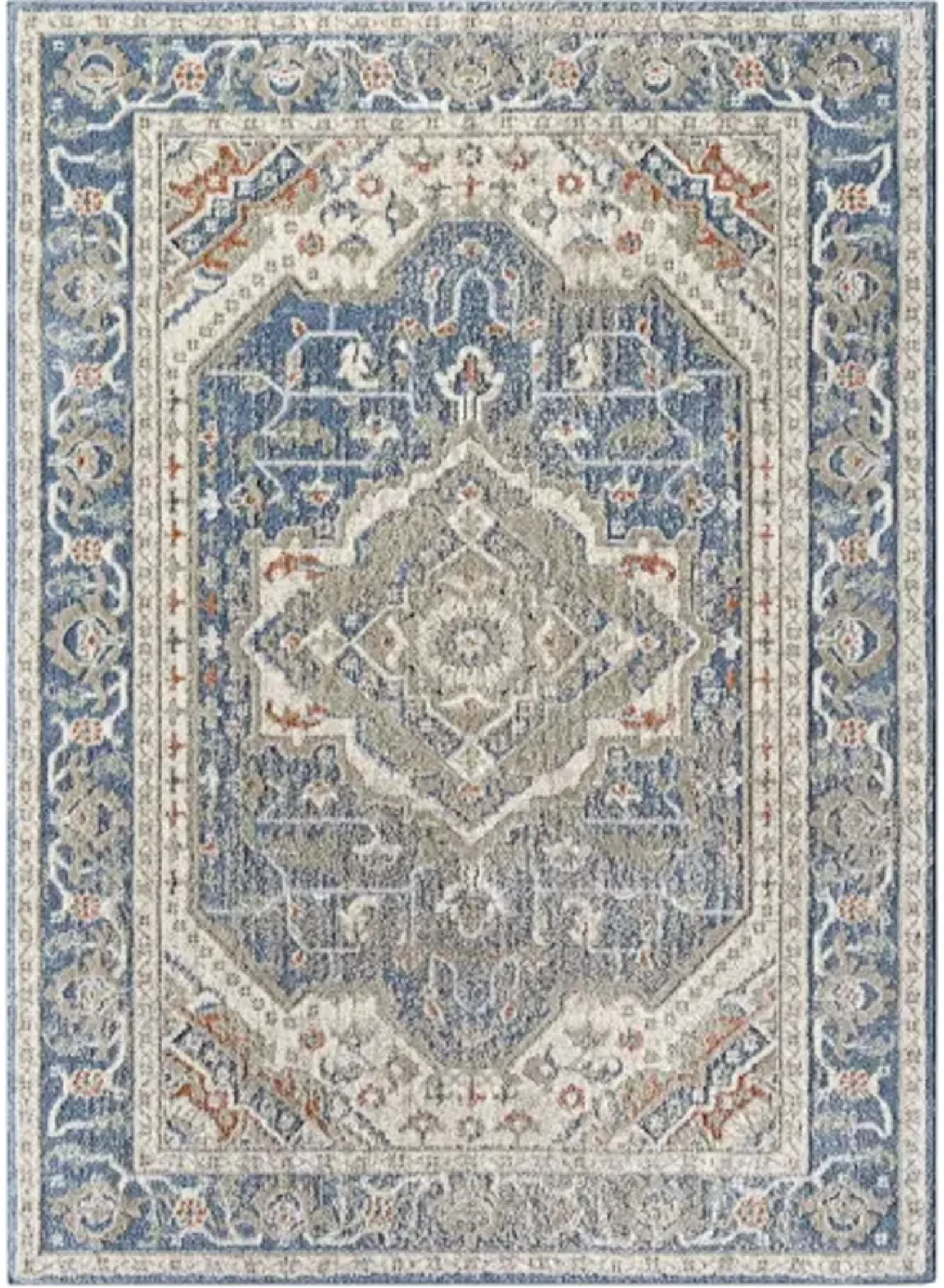 Zidane ZDN-2307 7'10" x 10' Machine Woven Rug