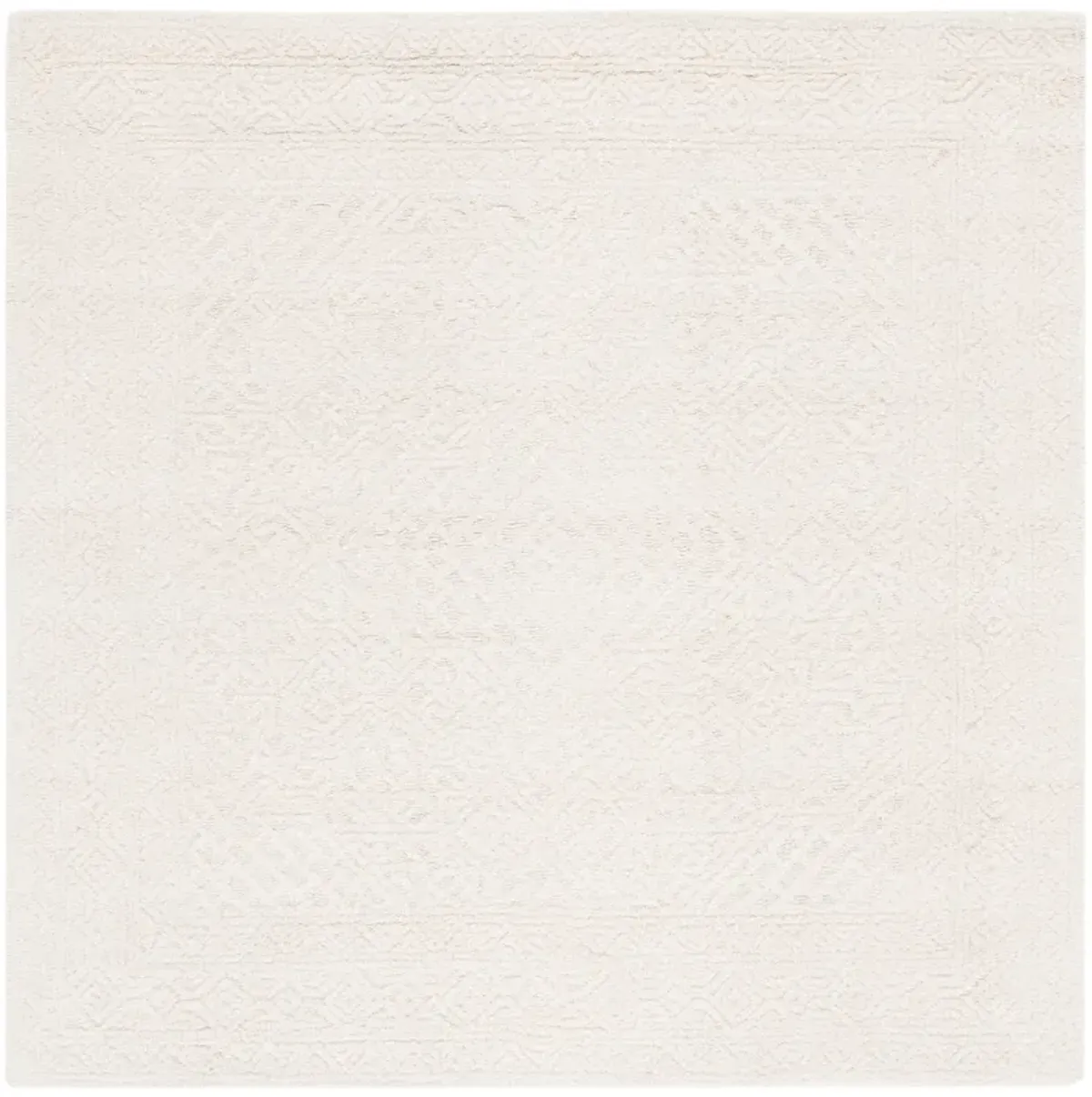 TEXTURAL Hand Tufted 6' x 6' Square area rug