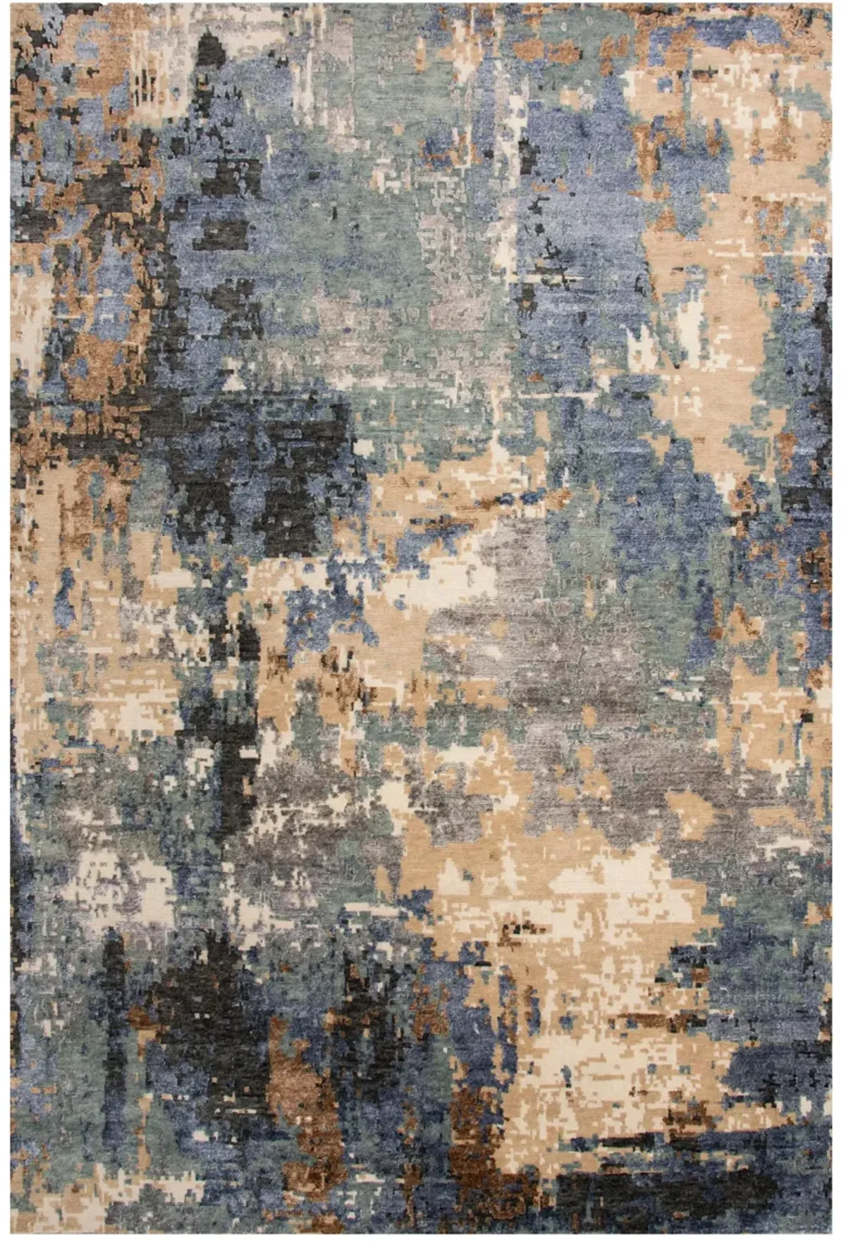 Evolution Hand knotted Cut pile 2' x 3'  Rug