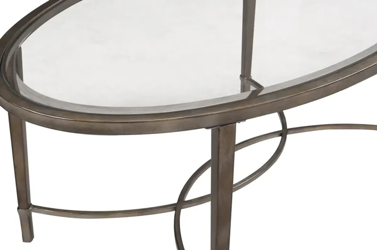 Copia Oval Cocktail Table