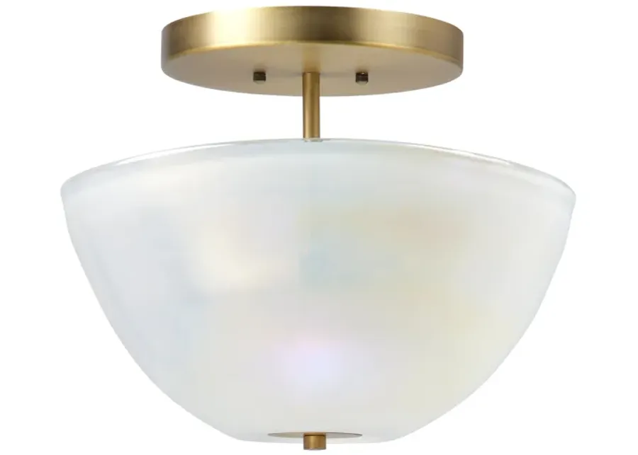 Vapor Bowl Semi-Flush Mount