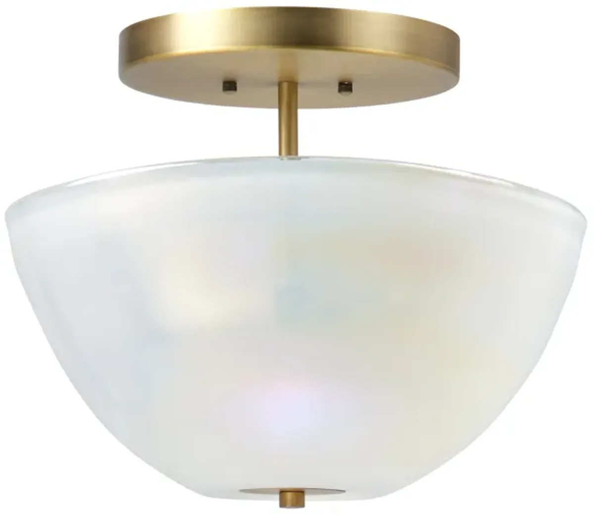 Vapor Bowl Semi-Flush Mount