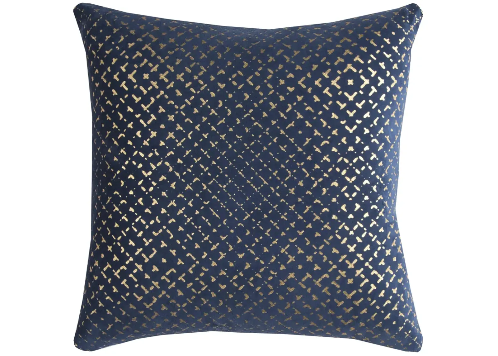 Geometric Blue  Pillow