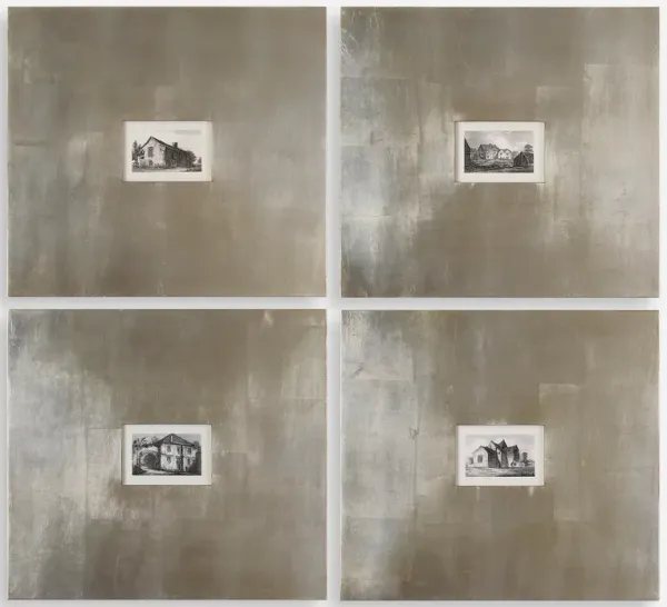 Historical Buildings Framed Art - Set of 2