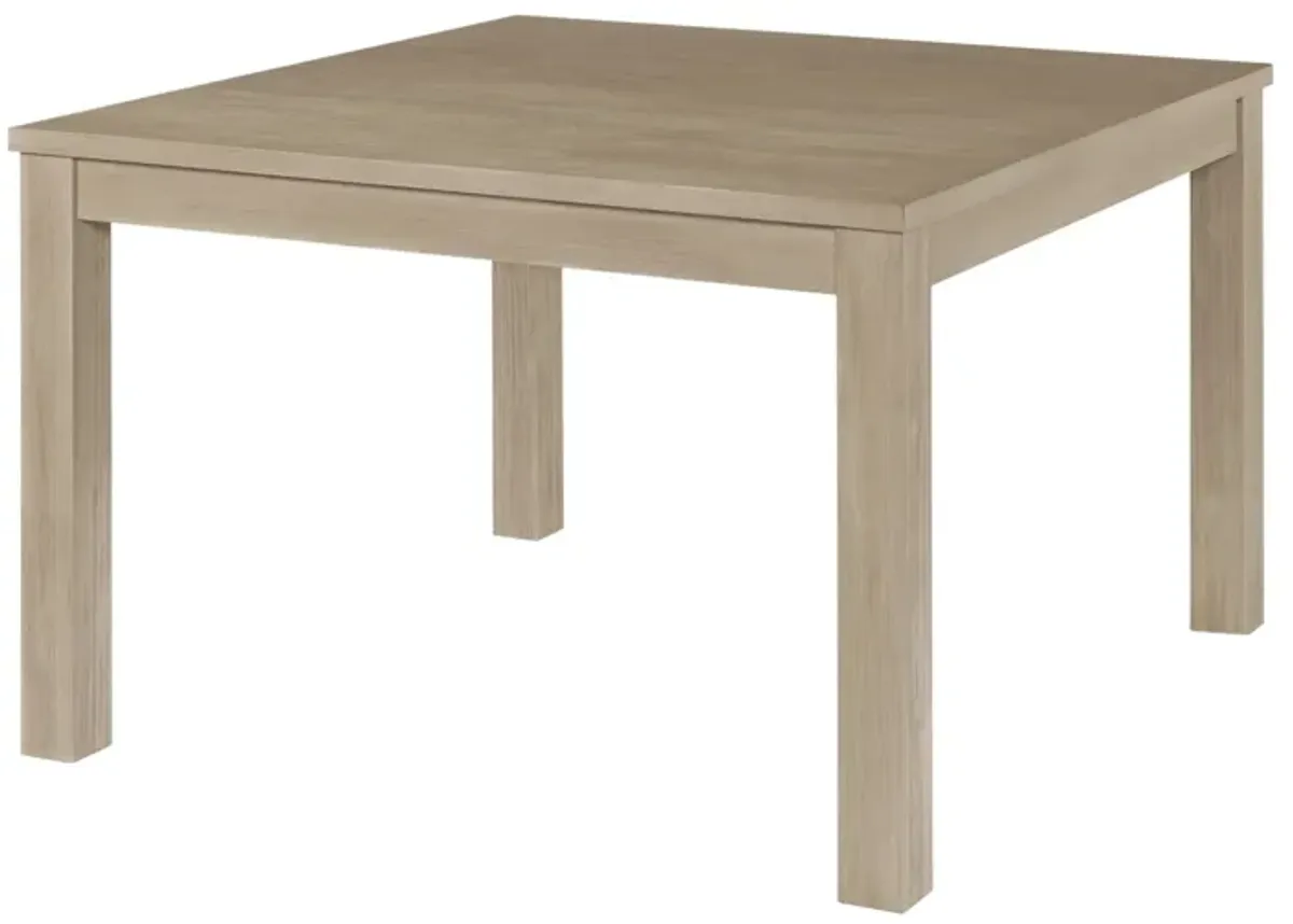 Tiburon Square Dining Table, Drifted Sand 