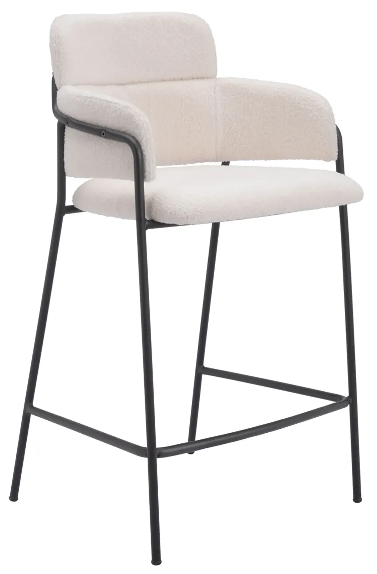 Marcel Counter Stool (Set of 2) Cream