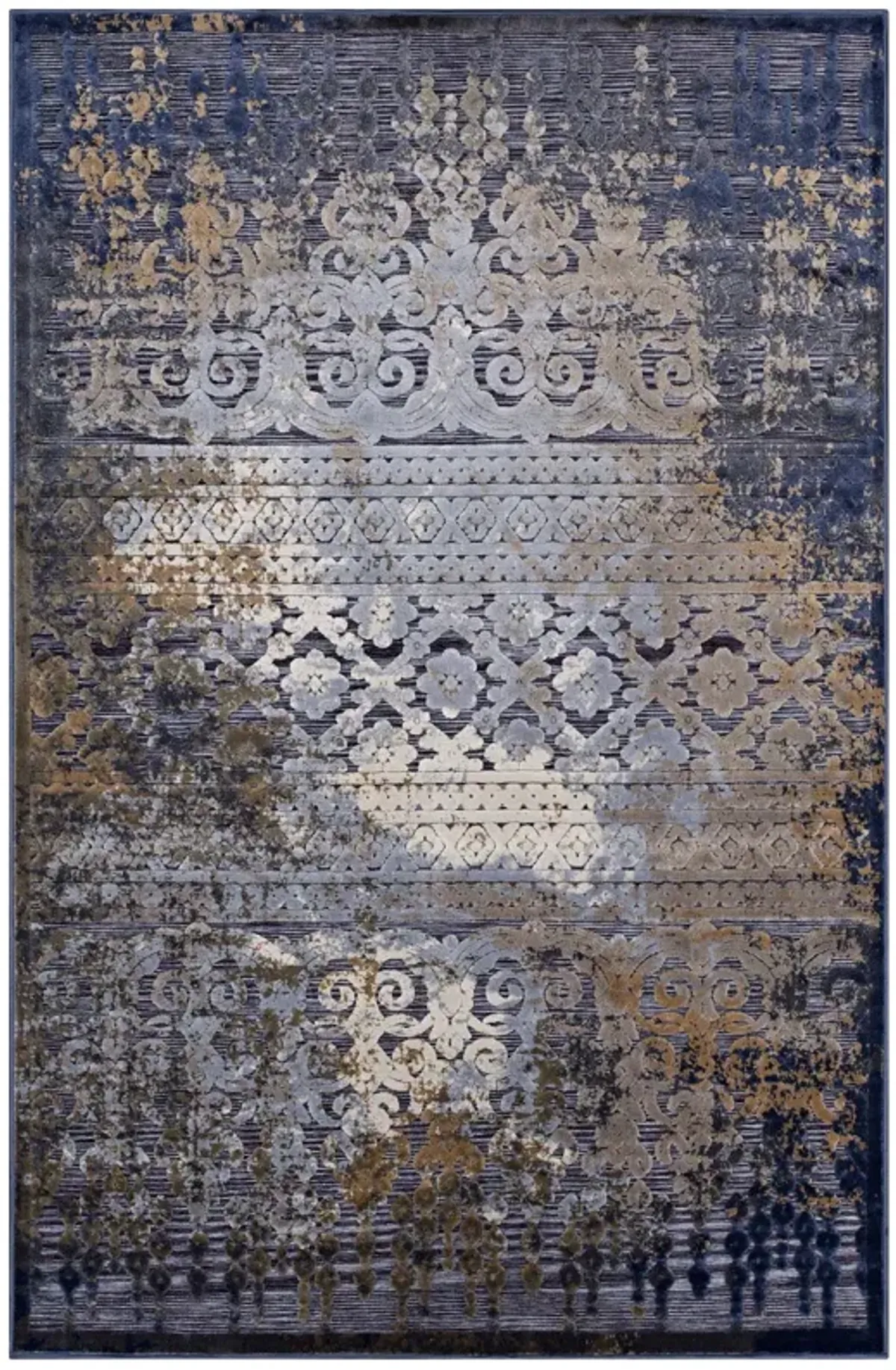 Kalene Distressed Vintage Turkish 5X8 Area Rug