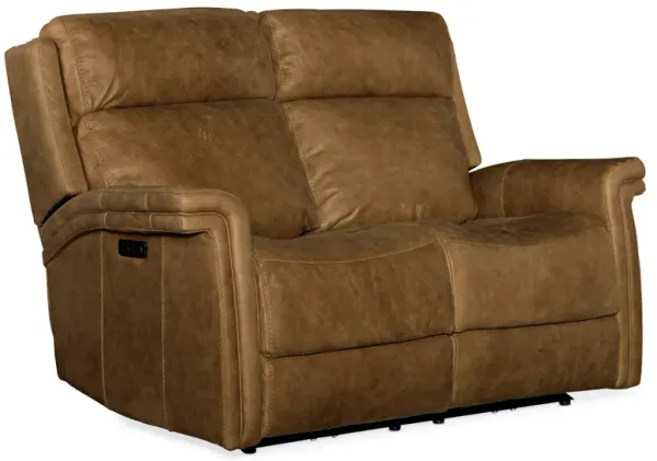 Poise Power Recliner Loveseat w/ Power Headrest