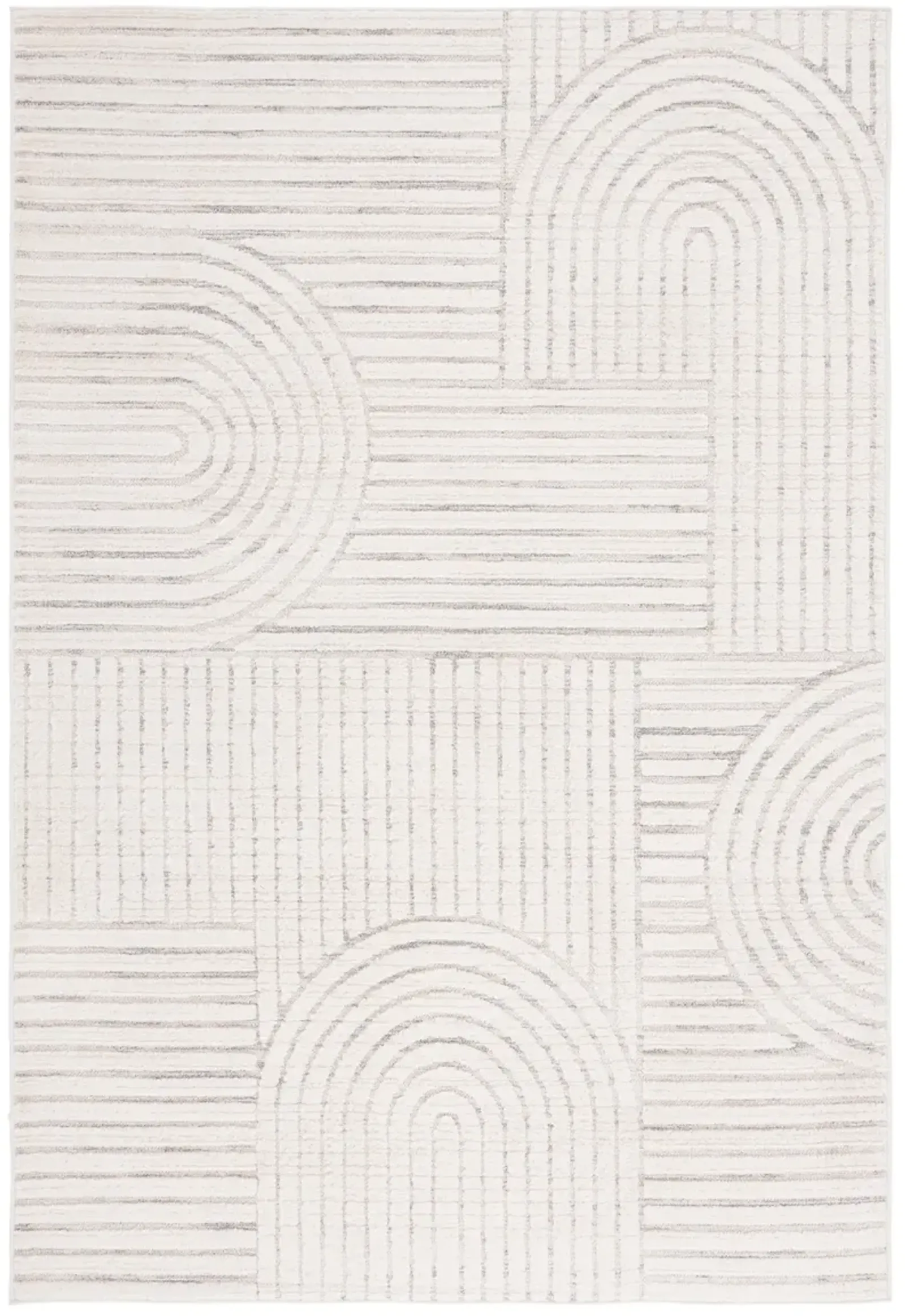 ELMHURST 562 IVORY  5'-3' x 7'-6' Medium Rectangle Rug