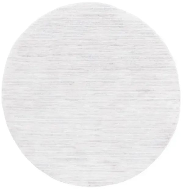 WHISPER 565 Grey  6'-7' X 6'-7' Round Round Rug