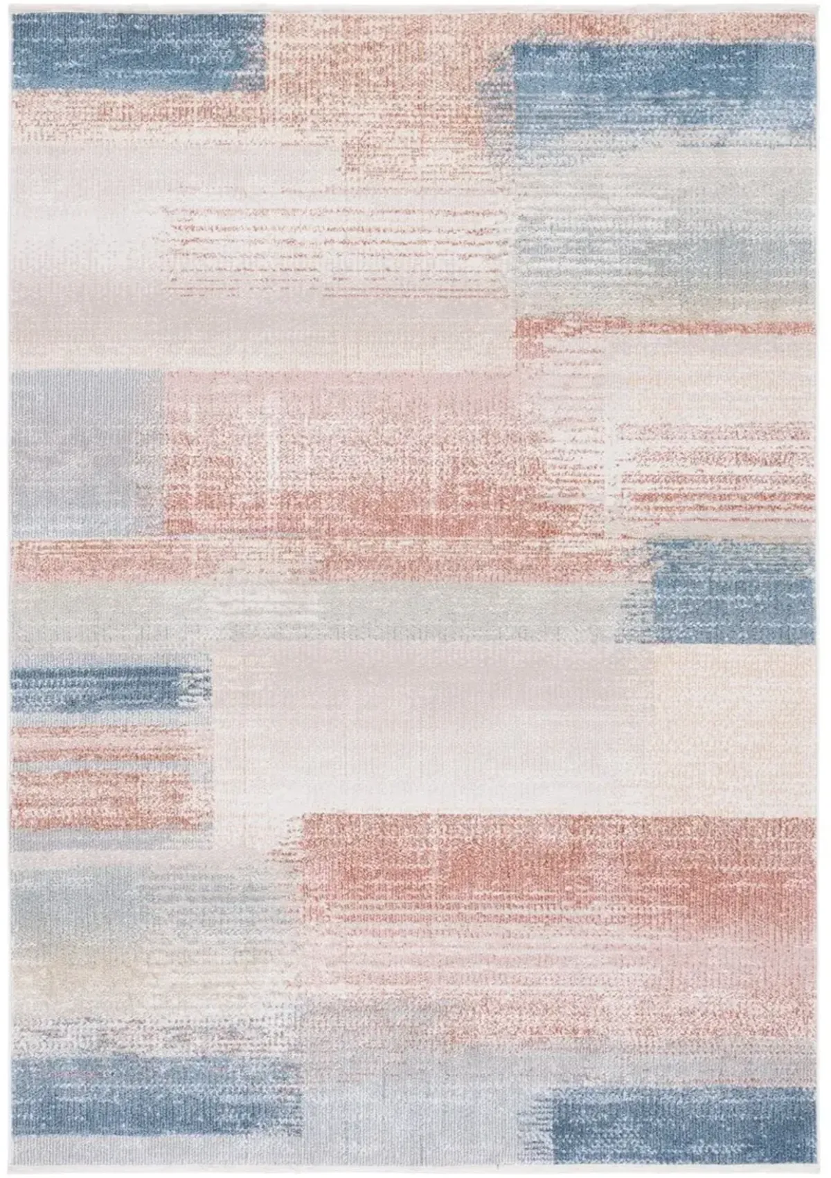 BLAIR WASHABLE 216 Blue 8' X 10' Large Rectangle Rug