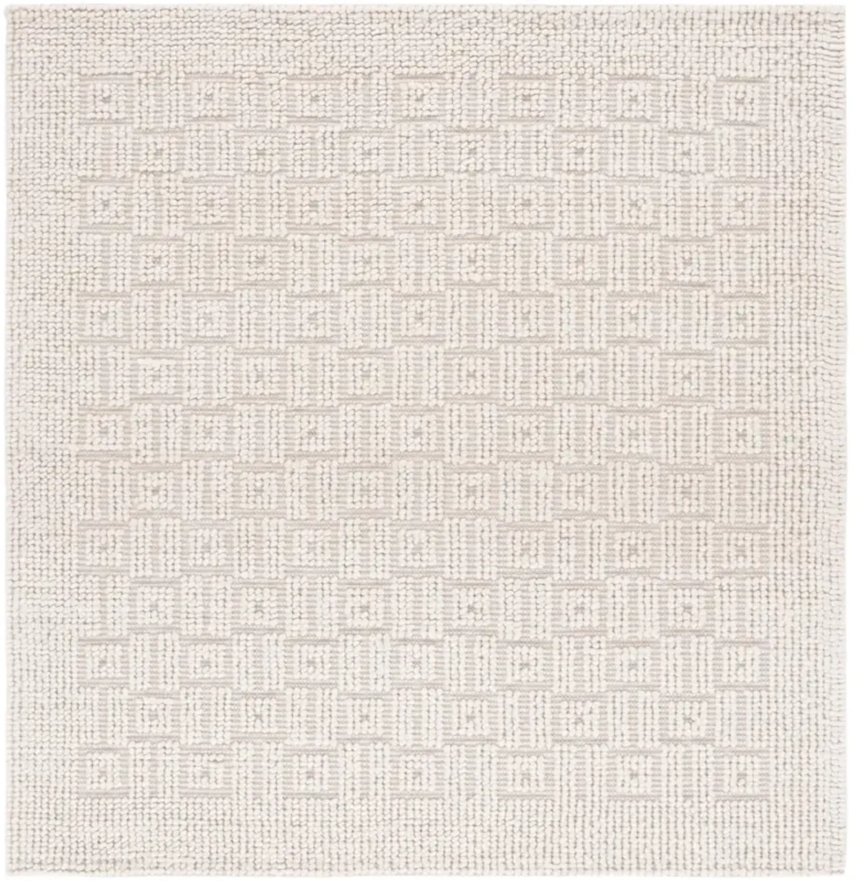 NATURA 129 IVORY 6' x 6' Square Square Rug
