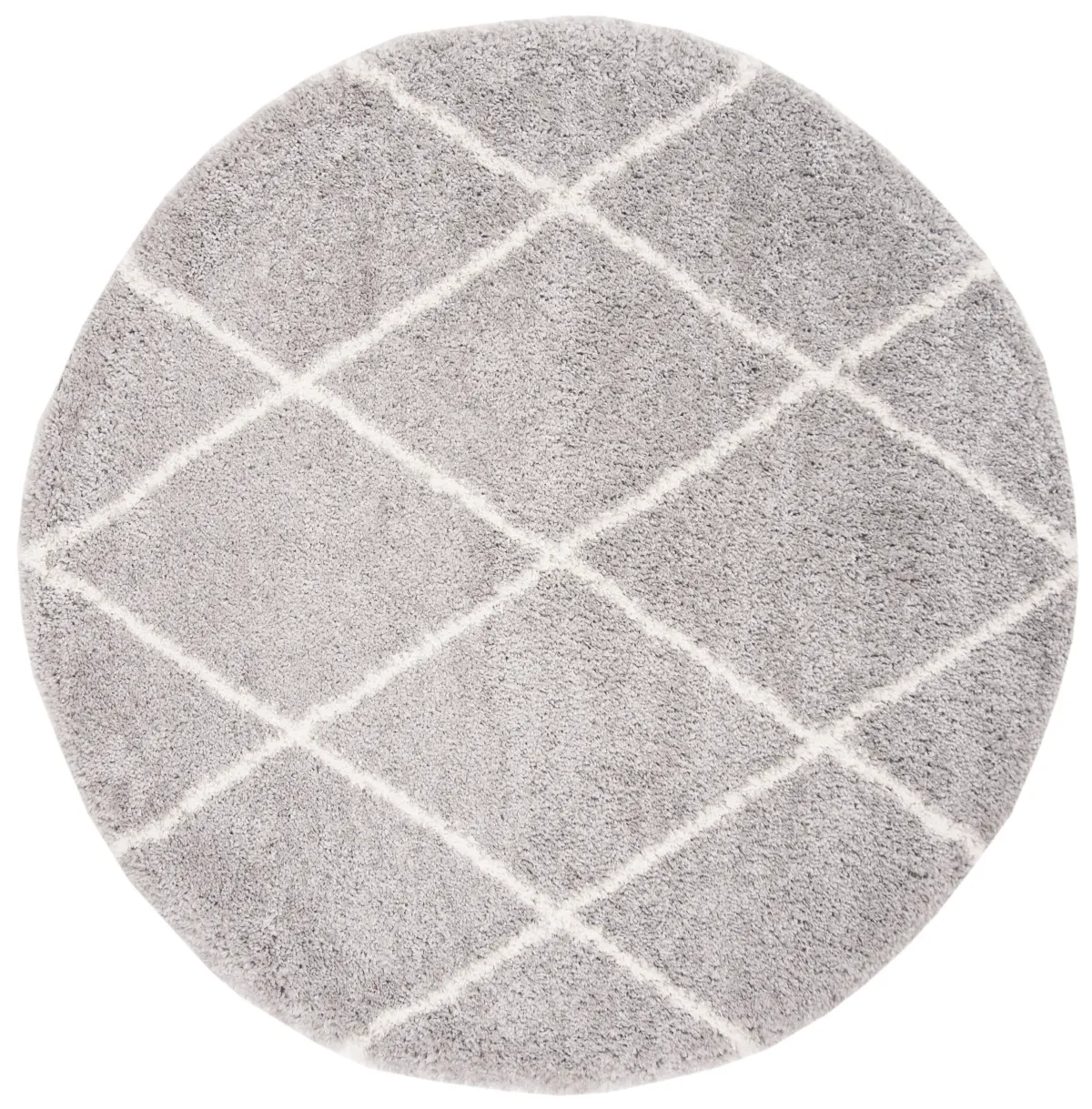 FONTANA SHAG Round Power Loomed 3' X 3' Round Rug