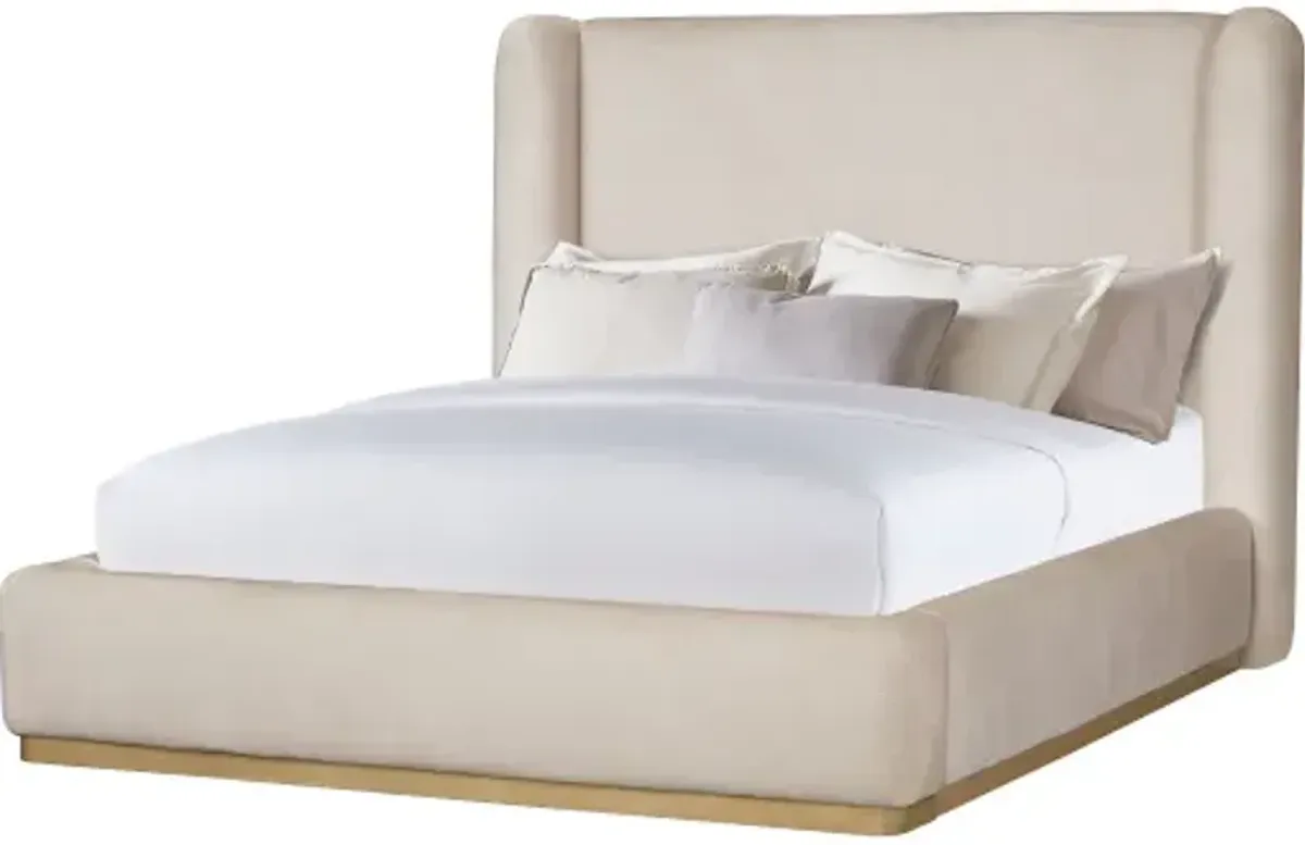 Covina COVI-001 56"H x 72"W x 88"D Upholstered Bed