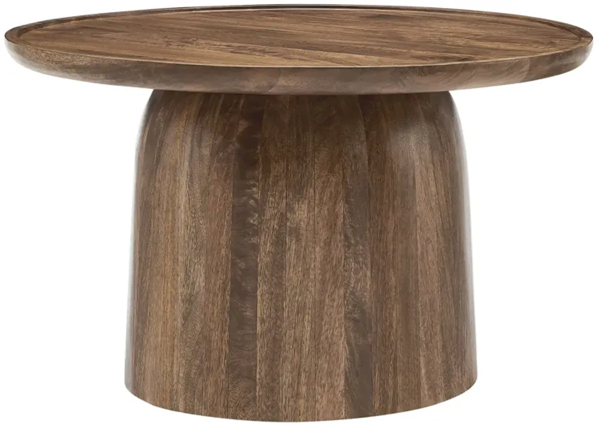 Holloway 30" Round Wood Coffee Table