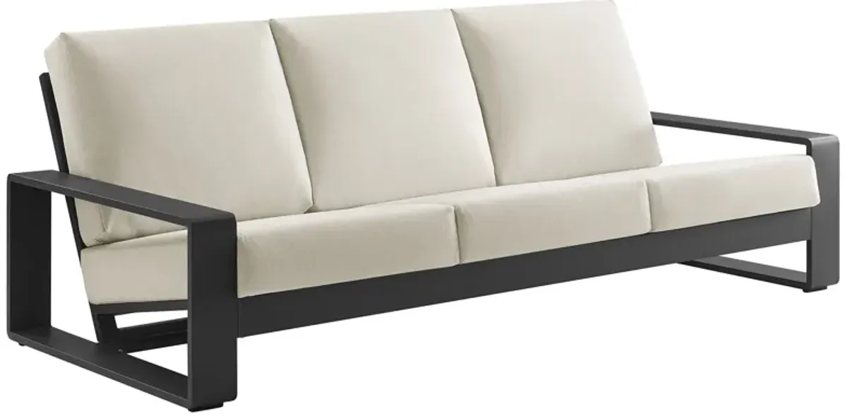 Lirienne Outdoor Patio Aluminum Sofa