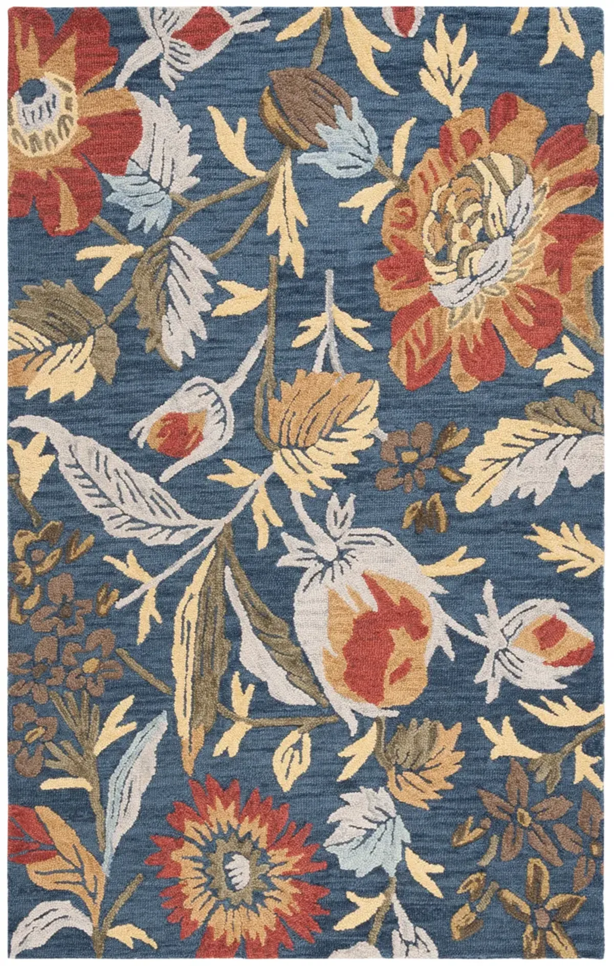 BLOSSOM Hand Tufted 5' x 8' area rug