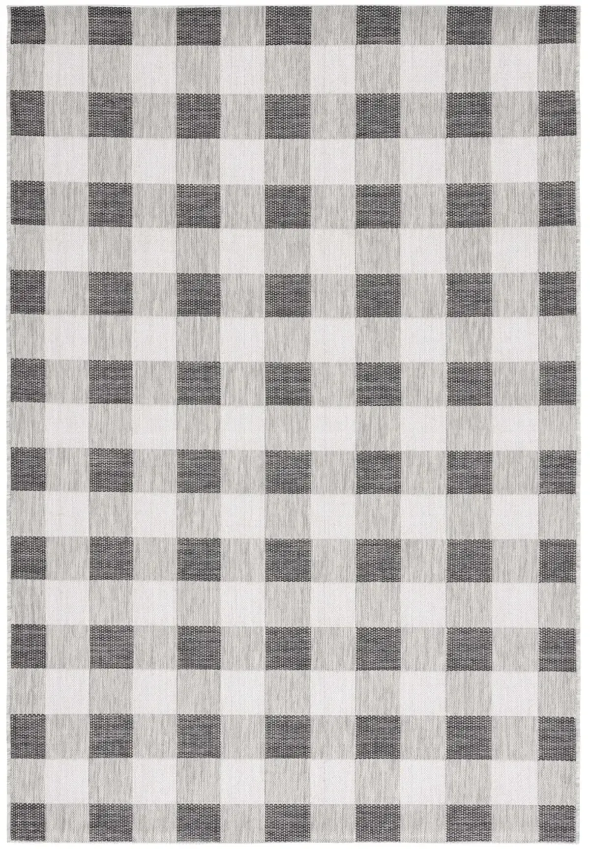 COURTYARD 6442 GREY  8' x 10' Large Rectangle Rug