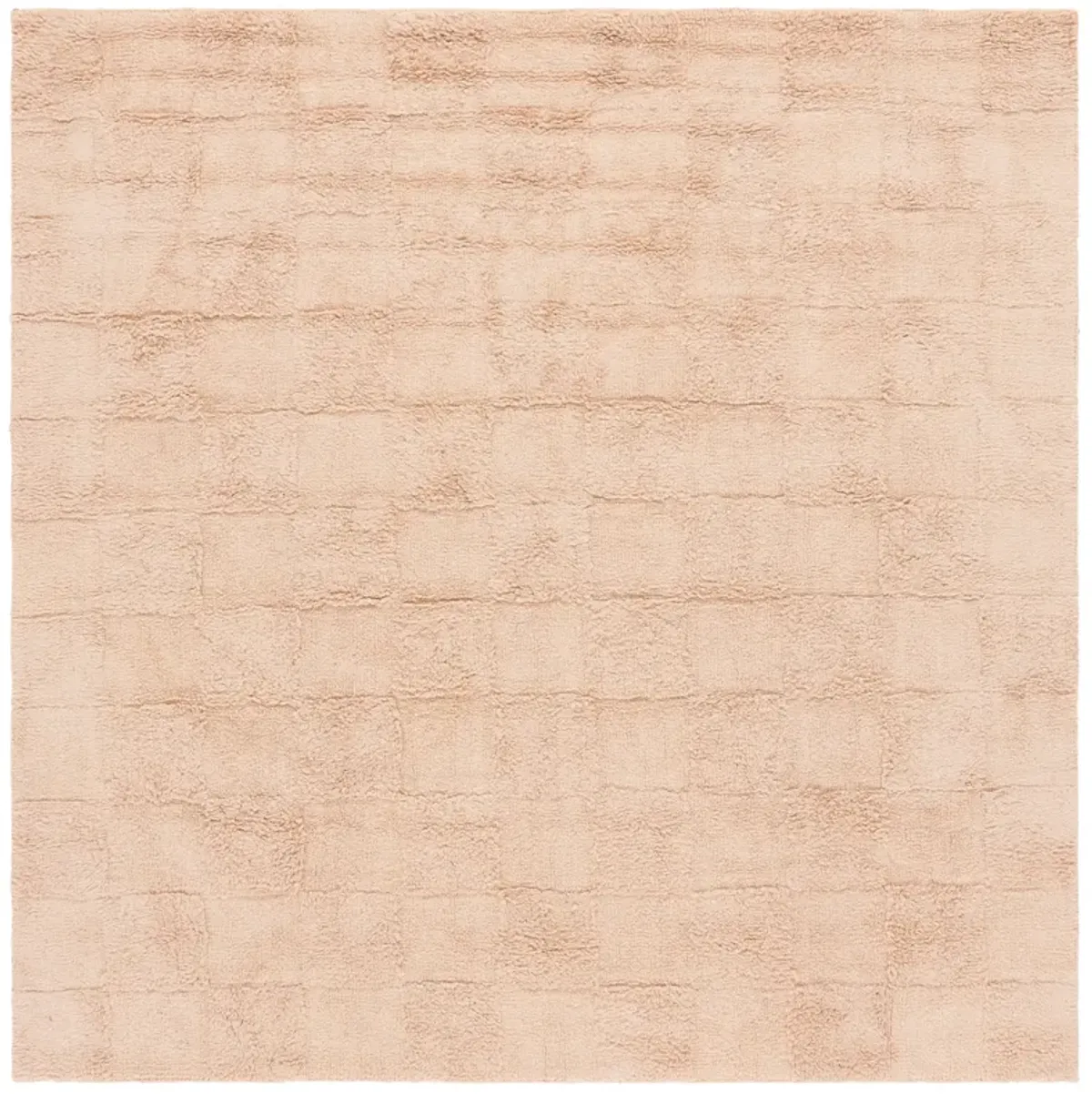 EASY CARE Hand Tufted 6' x 6' Square area rug