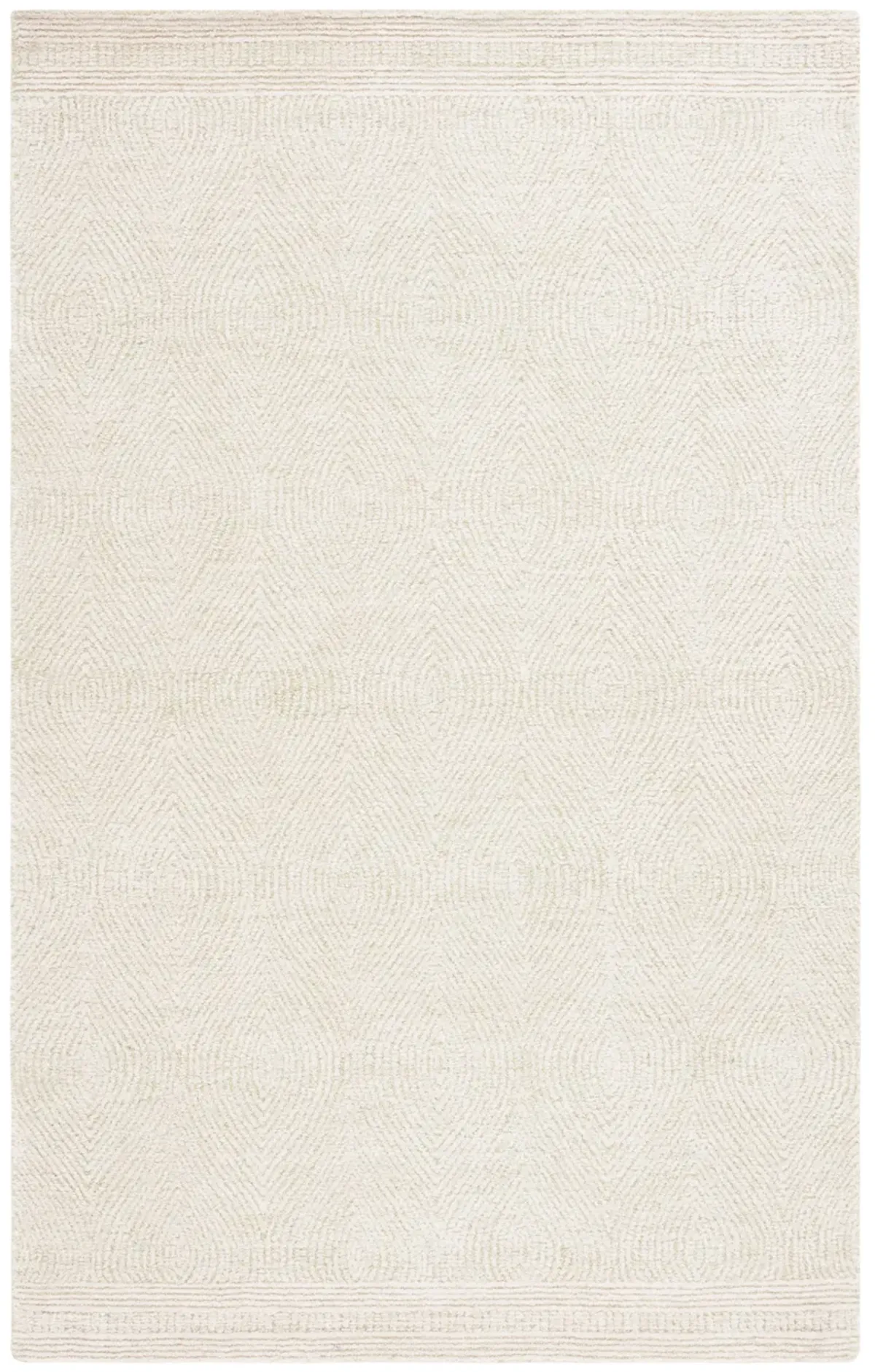 ABSTRACT Hand Tufted 3' x 5' area rug