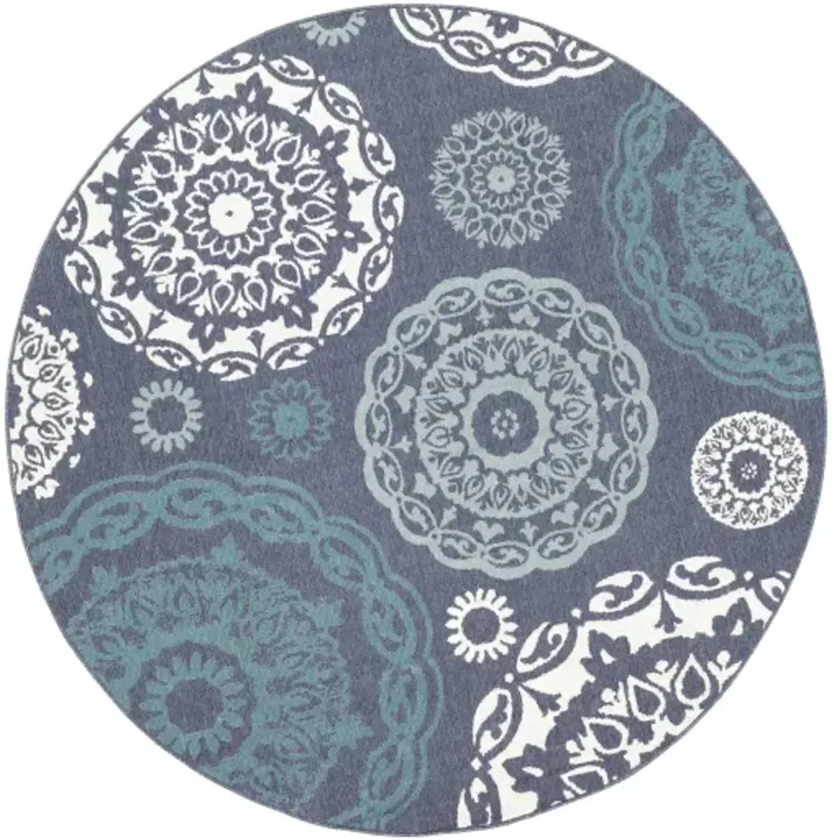 Alfresco 7'3" Round Rug