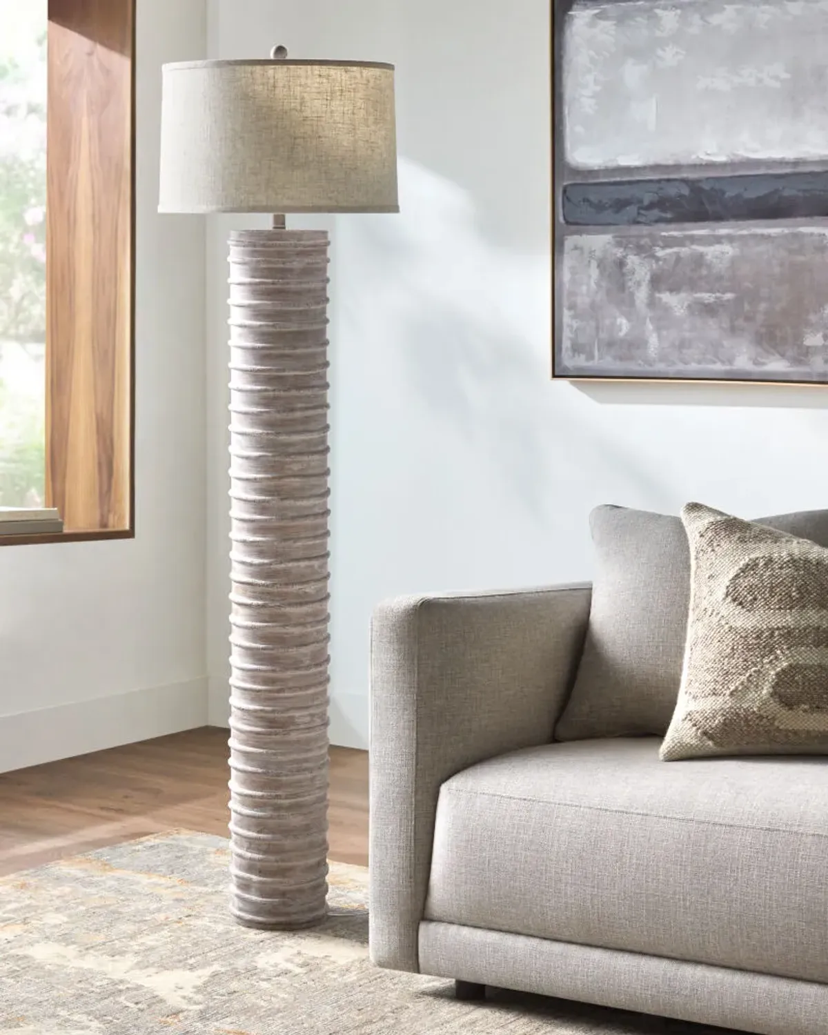 Nexum NXM-001 65"H x 18"W x 18"D Accent Floor Lamp