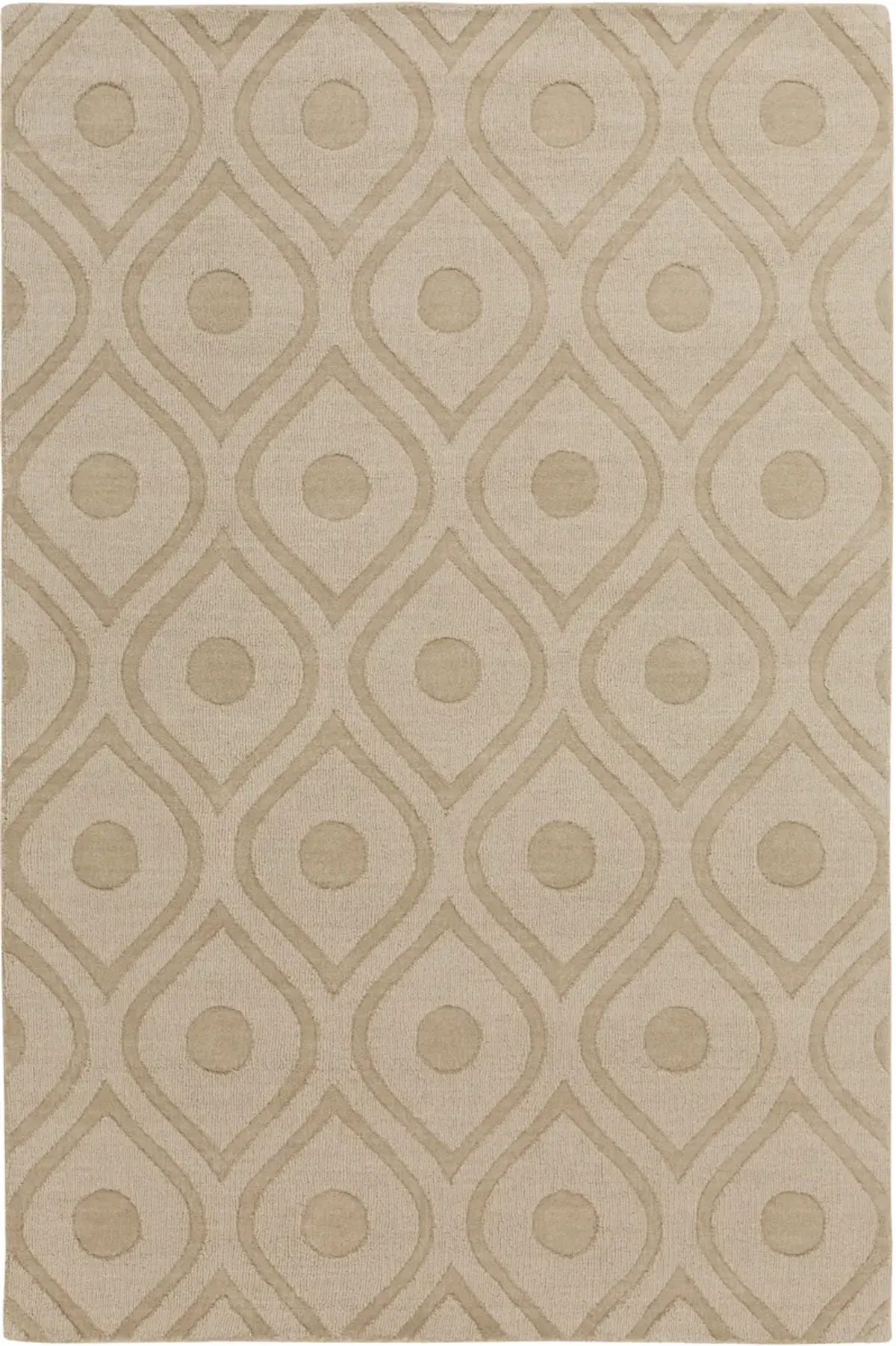 Central Park AWHP-4003 4' x 6' Hand Made Rug