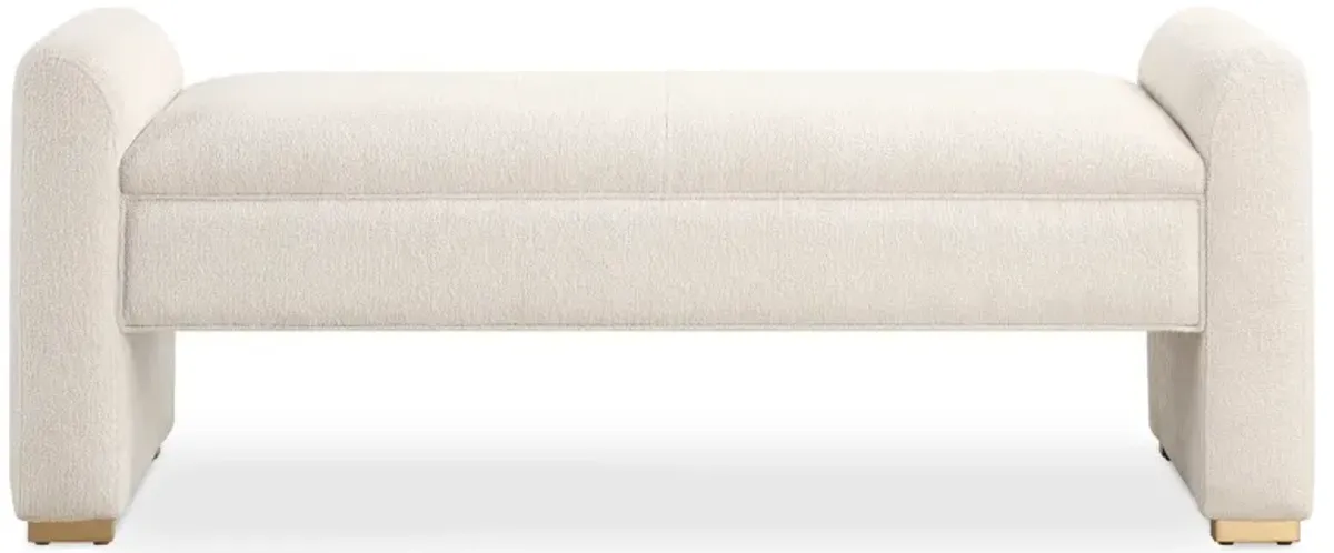 Caliste Ivory Bench