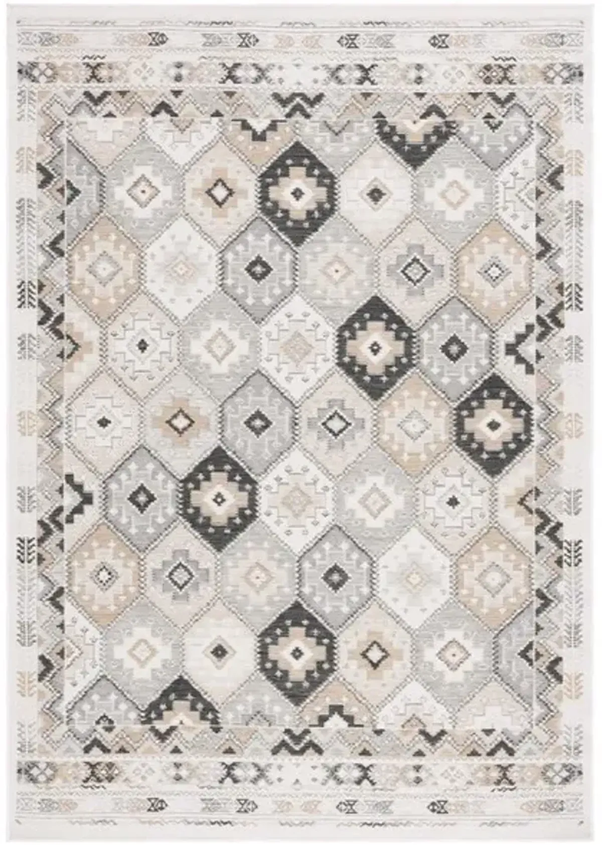 SUNRISE 630 Beige 5'-3' X 7'-7' Medium Rectangle Rug