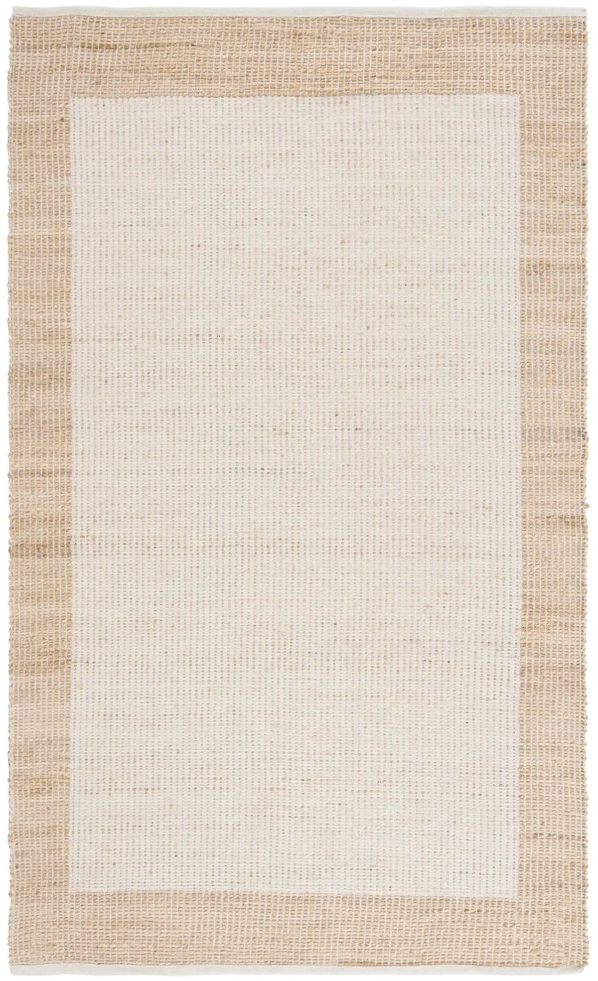 NATURAL FIBER Hand Woven 4' x 6' area rug