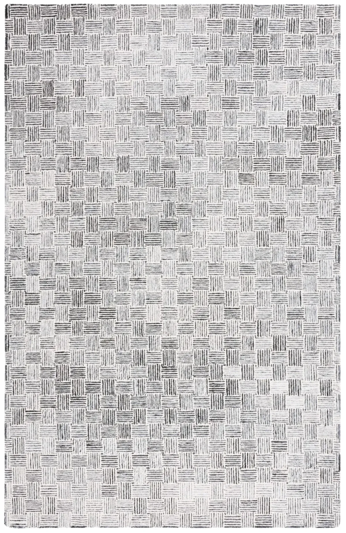MICRO-LOOP Hand Tufted 4' x 6' area rug