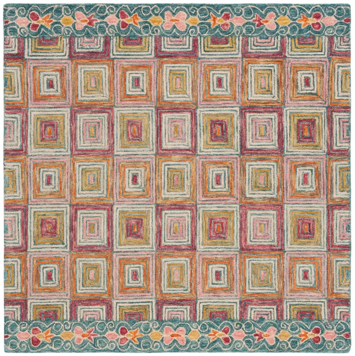 ASPEN Hand Tufted 6' x 6' Square area rug