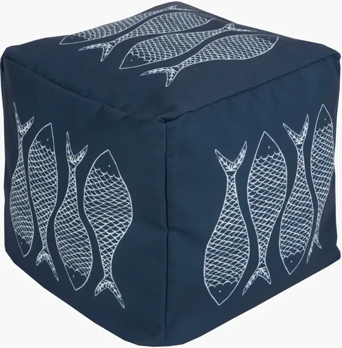 Rain POUF-276 18"H x 18"W x 18"D Pouf