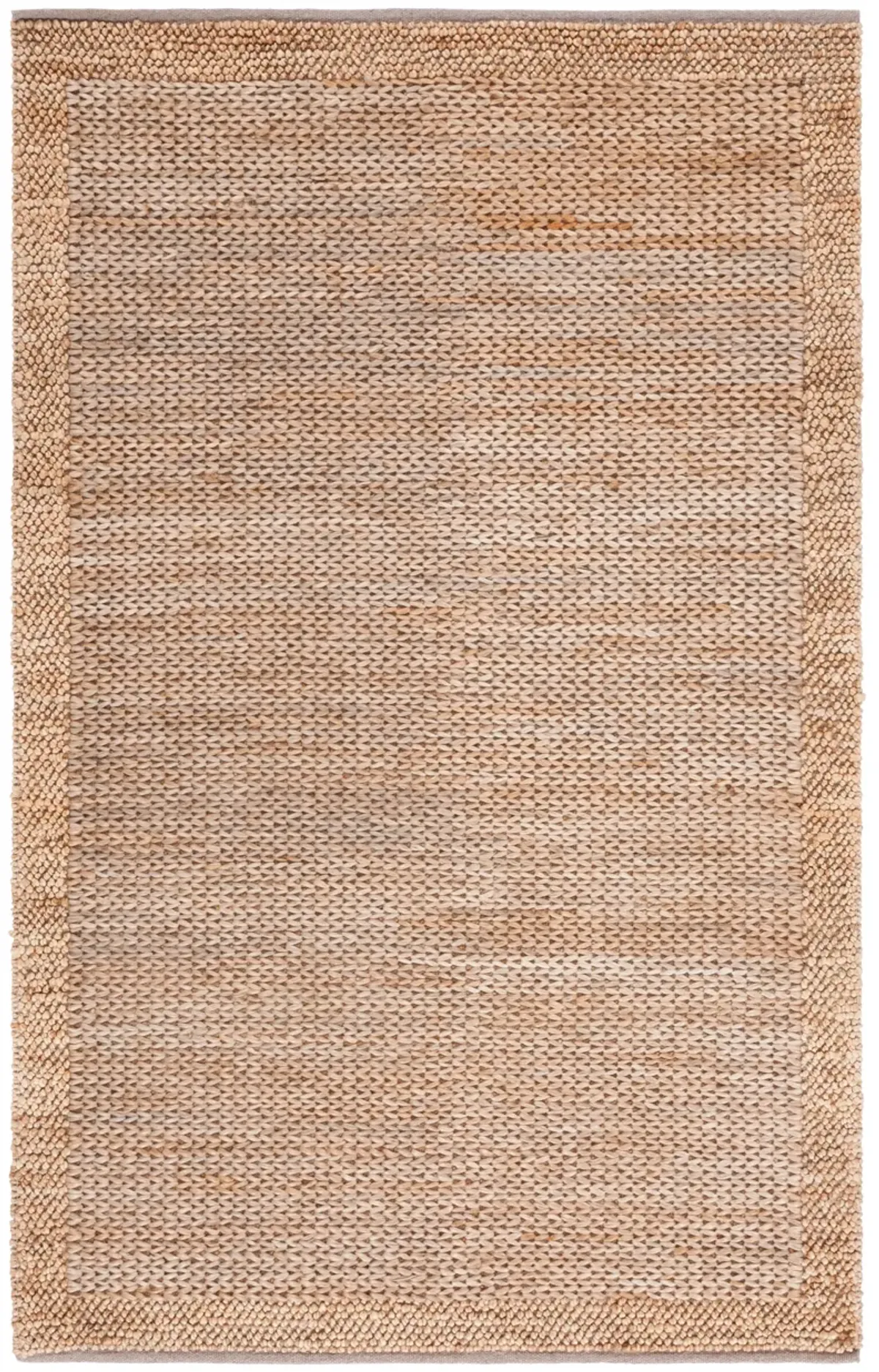NATURAL FIBER Hand Woven 4' x 6' area rug