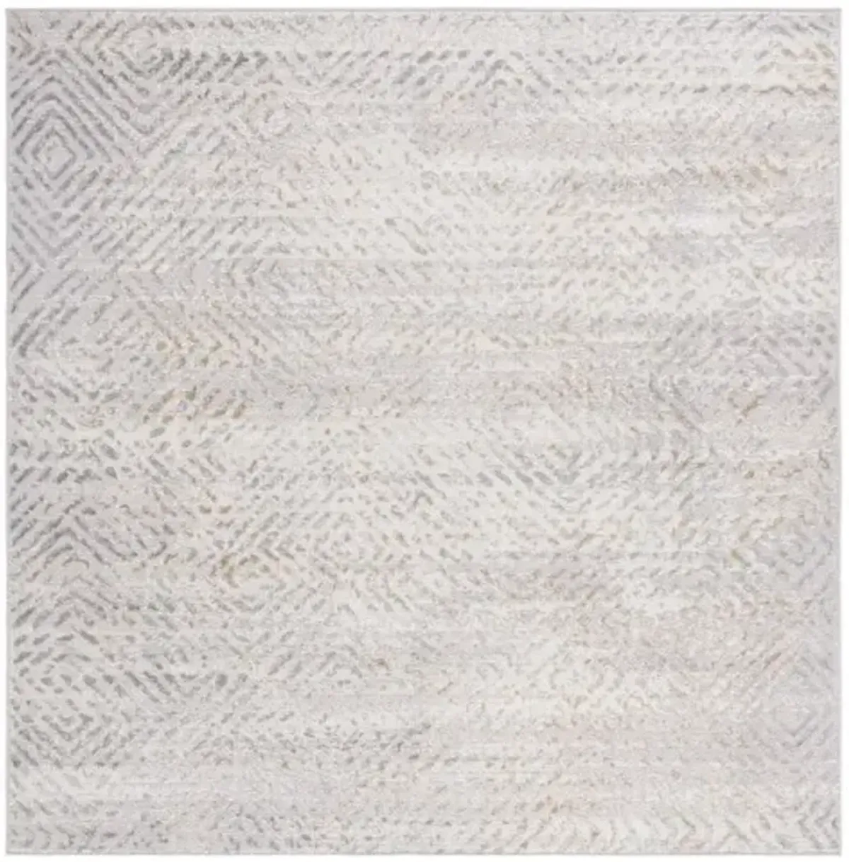PALMA 330 Grey 6'-7' X 6'-7' Square Square Rug