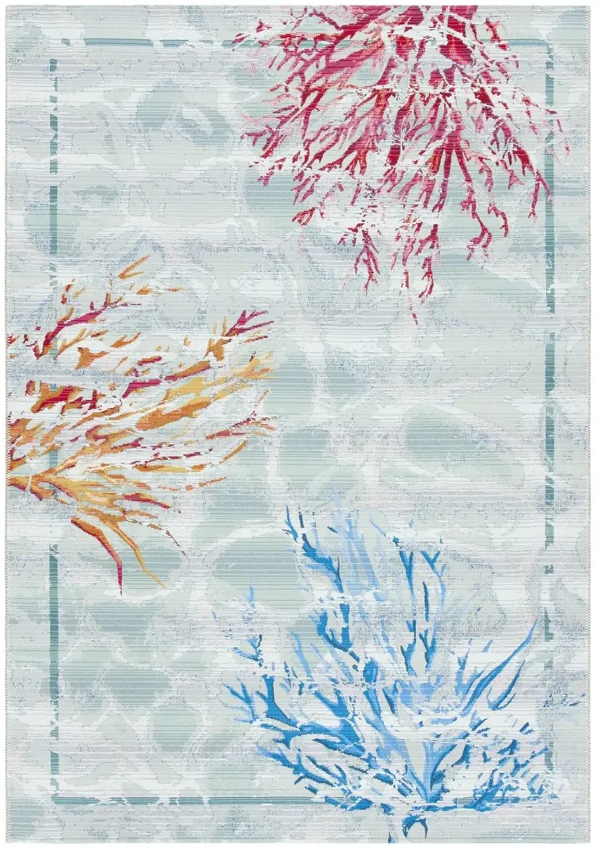 BARBADOS 535 Multi 3'-3' X 5'-3' Small Rectangle Rug