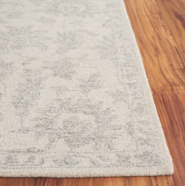 EBONY 905 IVORY  6' x 6' Square Square Rug