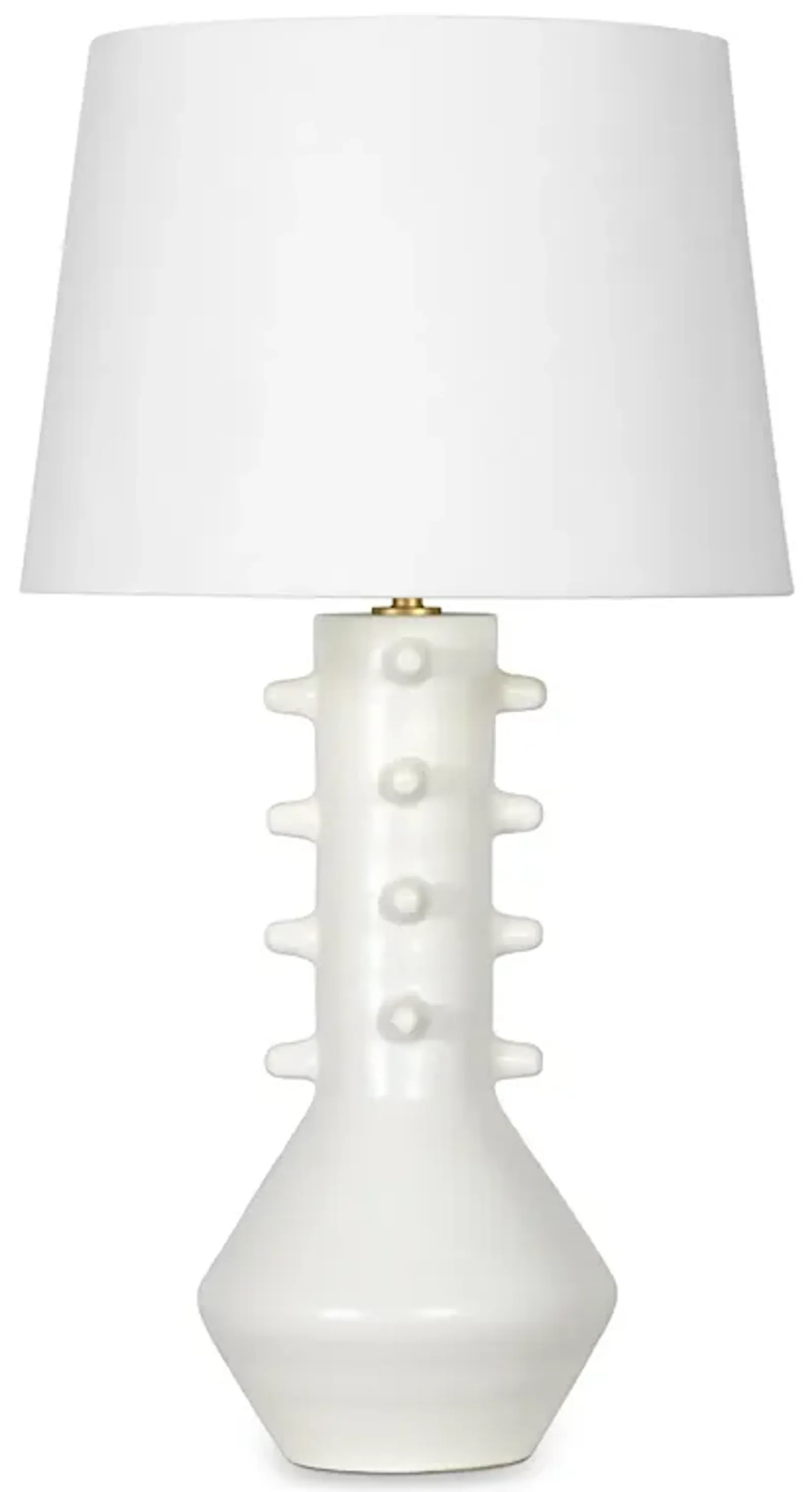 Norway Ceramic Table Lamp (White)