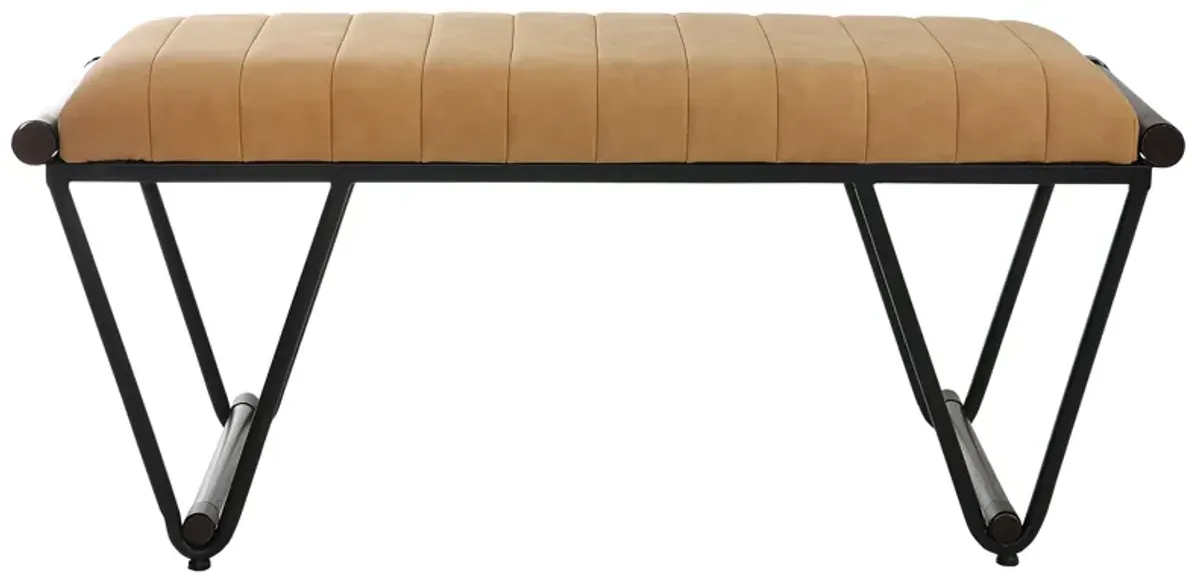 Woodstock Mid-Century Bench