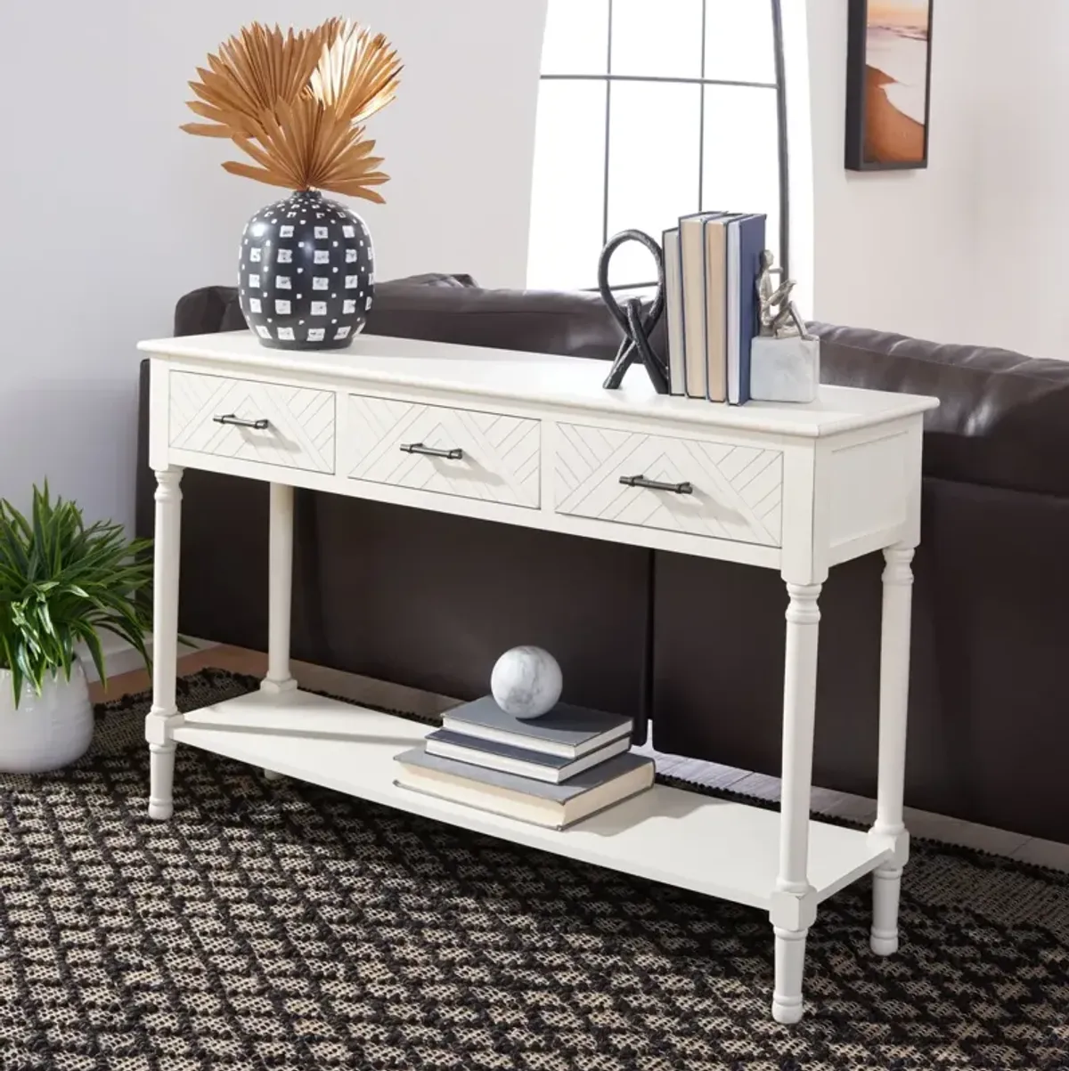 PEYTON 3 DRAWER CONSOLE TABLE