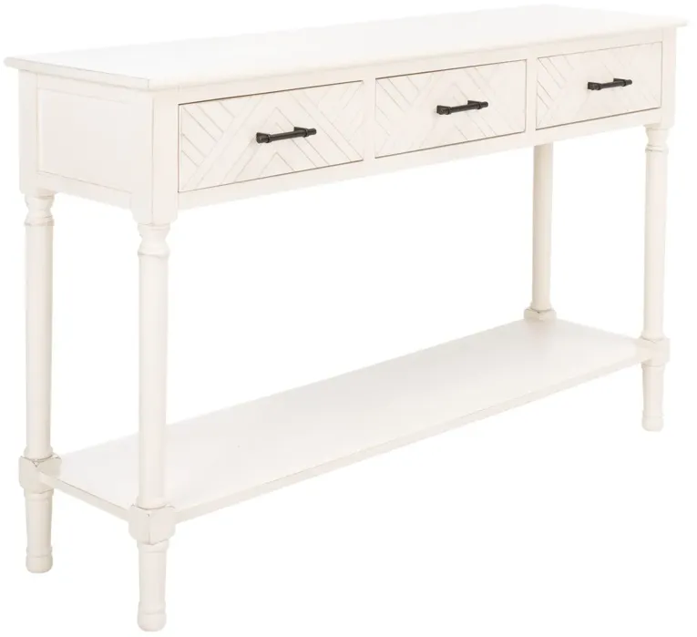 PEYTON 3 DRAWER CONSOLE TABLE